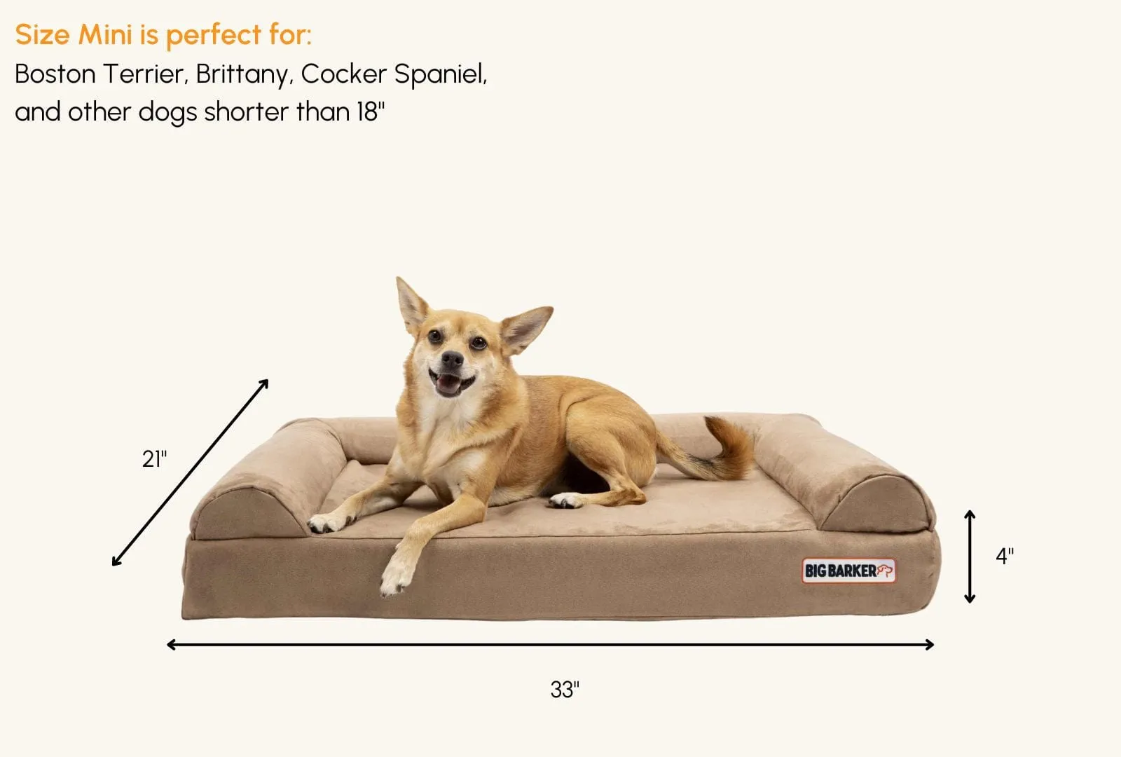 4" Orthopedic Sofa Bed