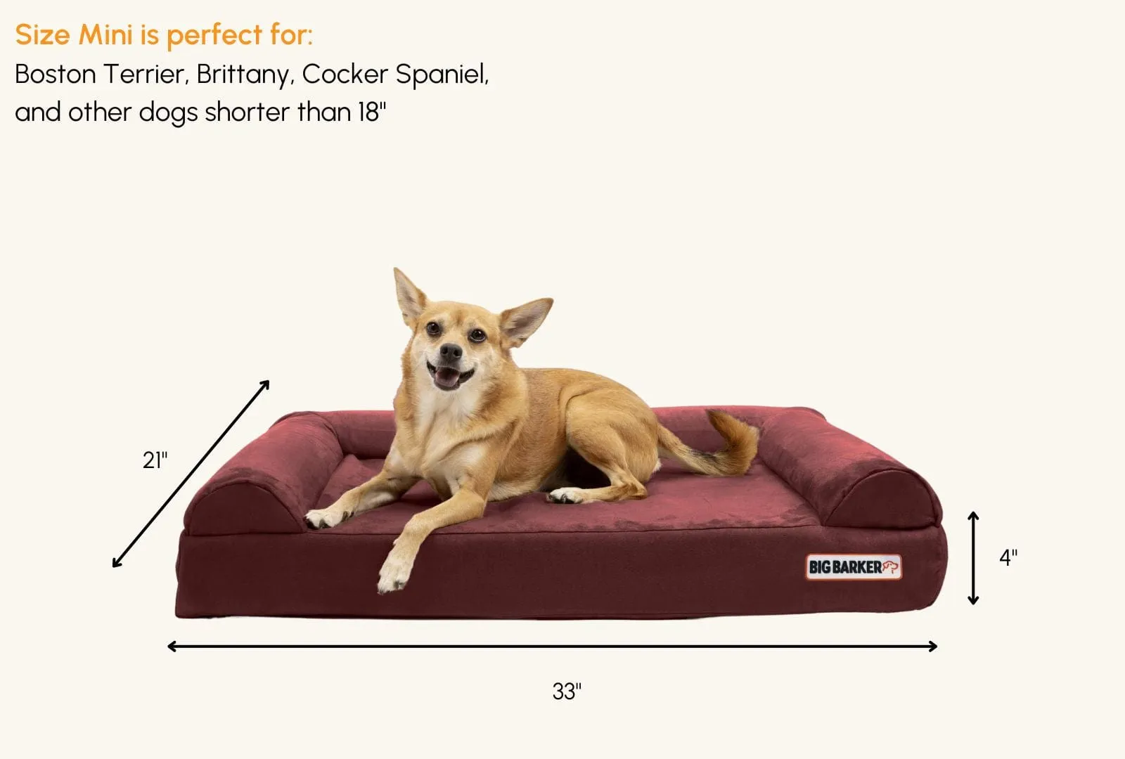 4" Orthopedic Sofa Bed