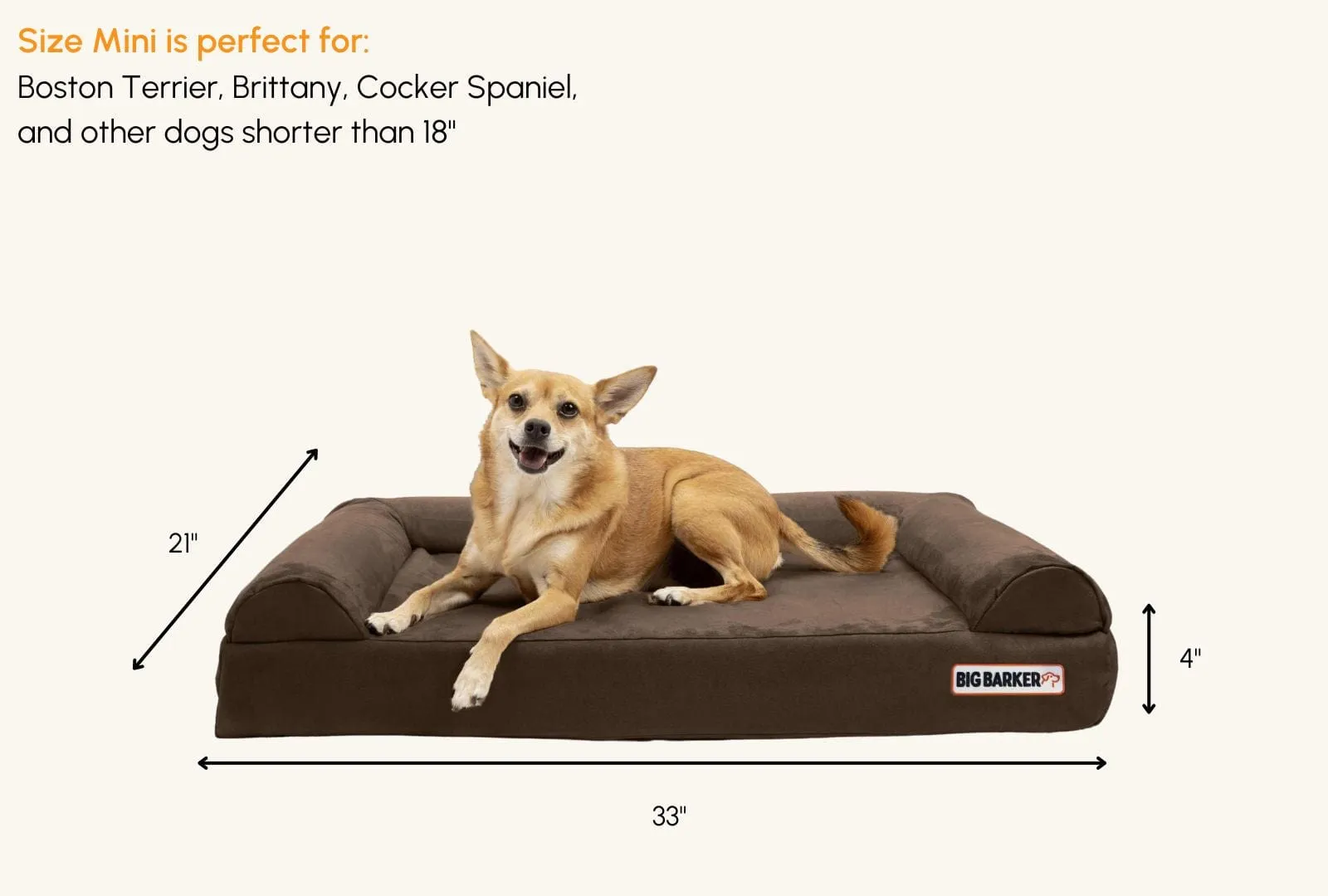 4" Orthopedic Sofa Bed