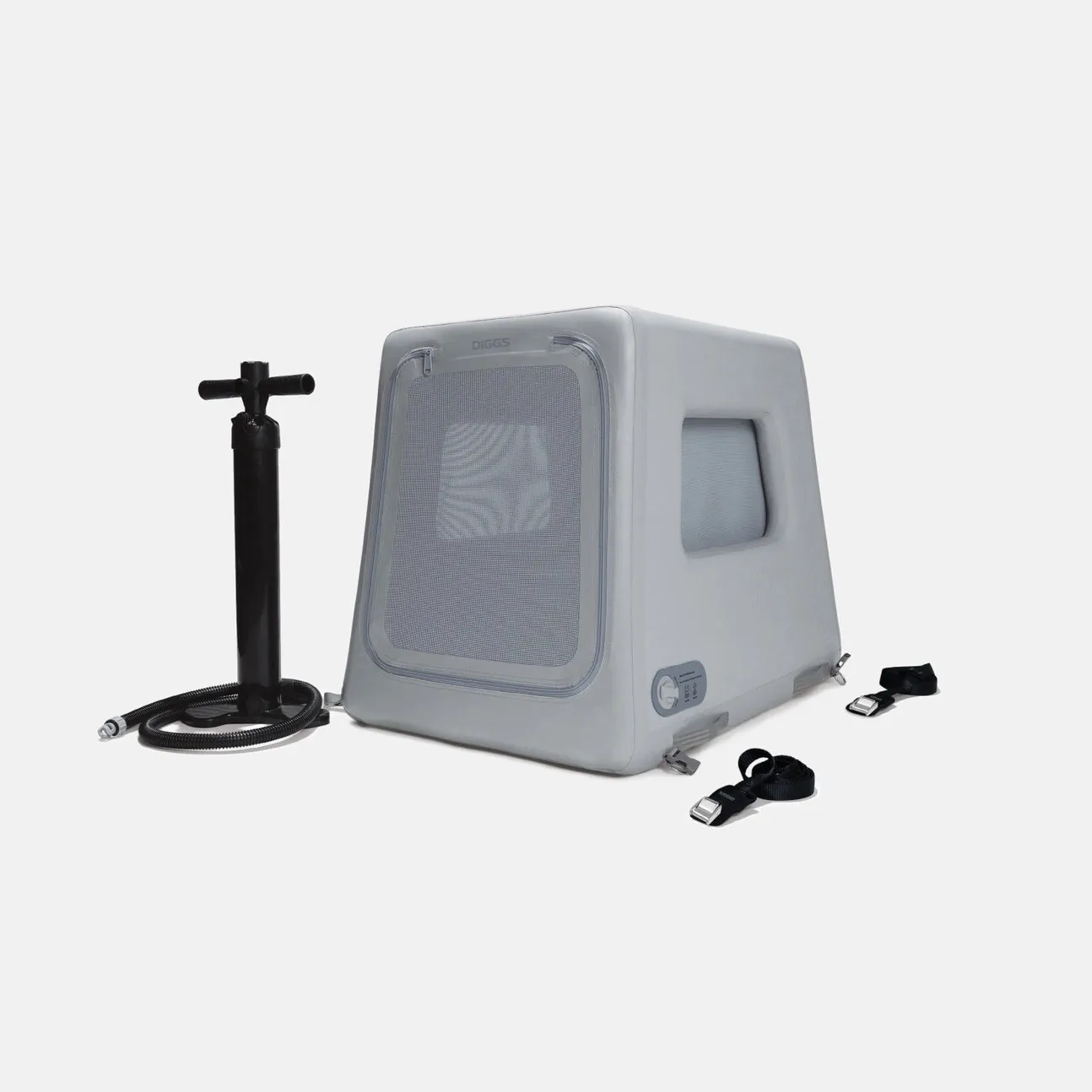Available to Order 2-6 Weeks: Diggs Enventur Inflatable Dog Kennel - Safe for Car Travel