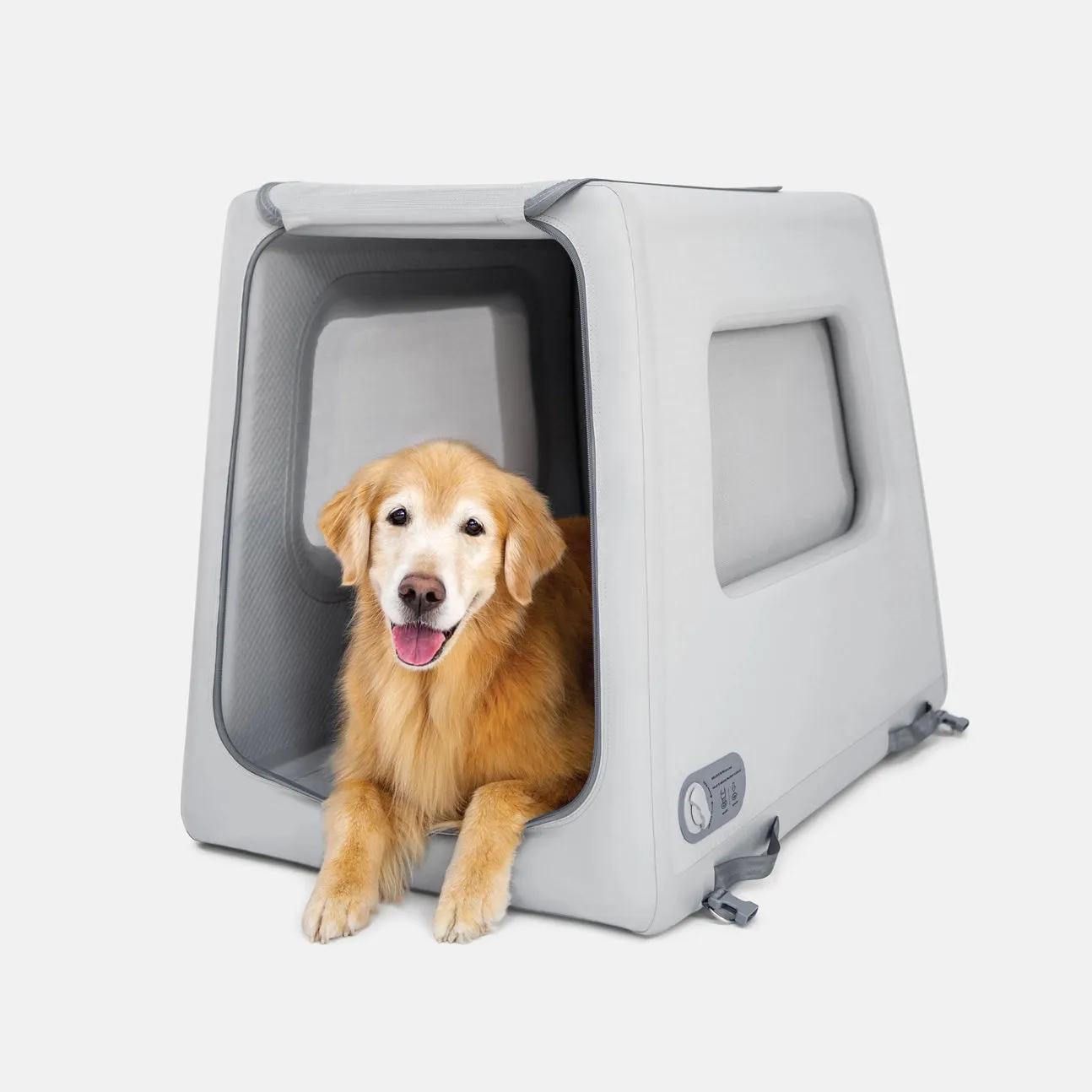 Available to Order 2-6 Weeks: Diggs Enventur Inflatable Dog Kennel - Safe for Car Travel