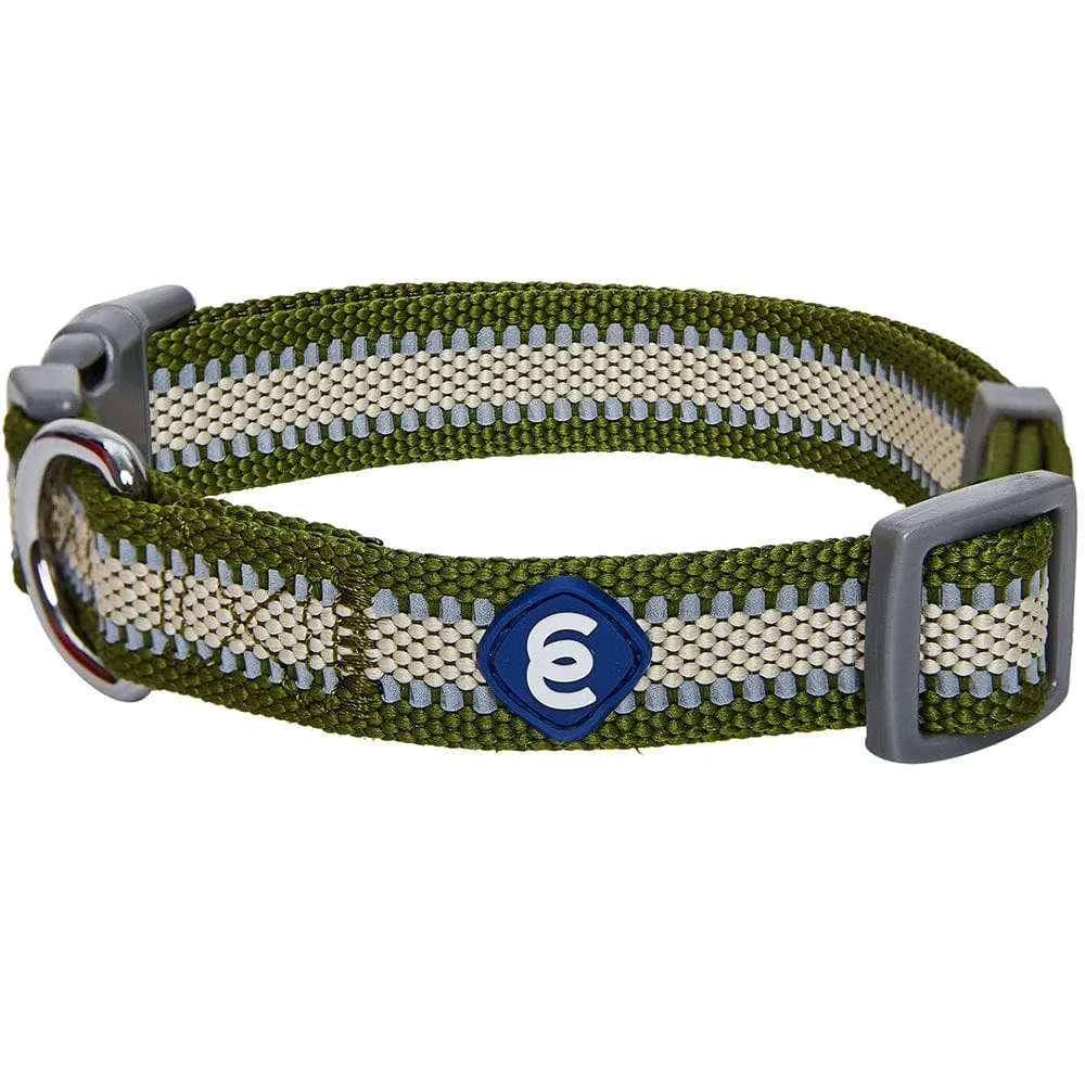 Back to Basics Reflective Dog Collar