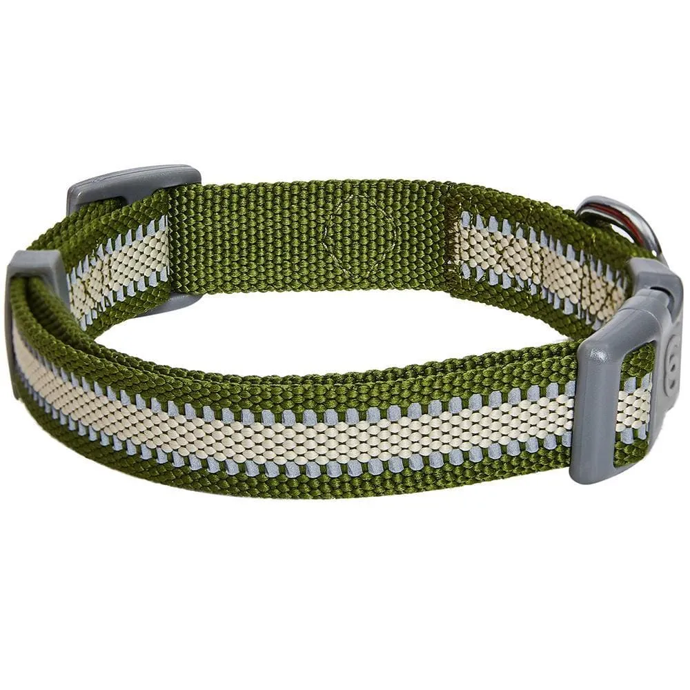 Back to Basics Reflective Dog Collar
