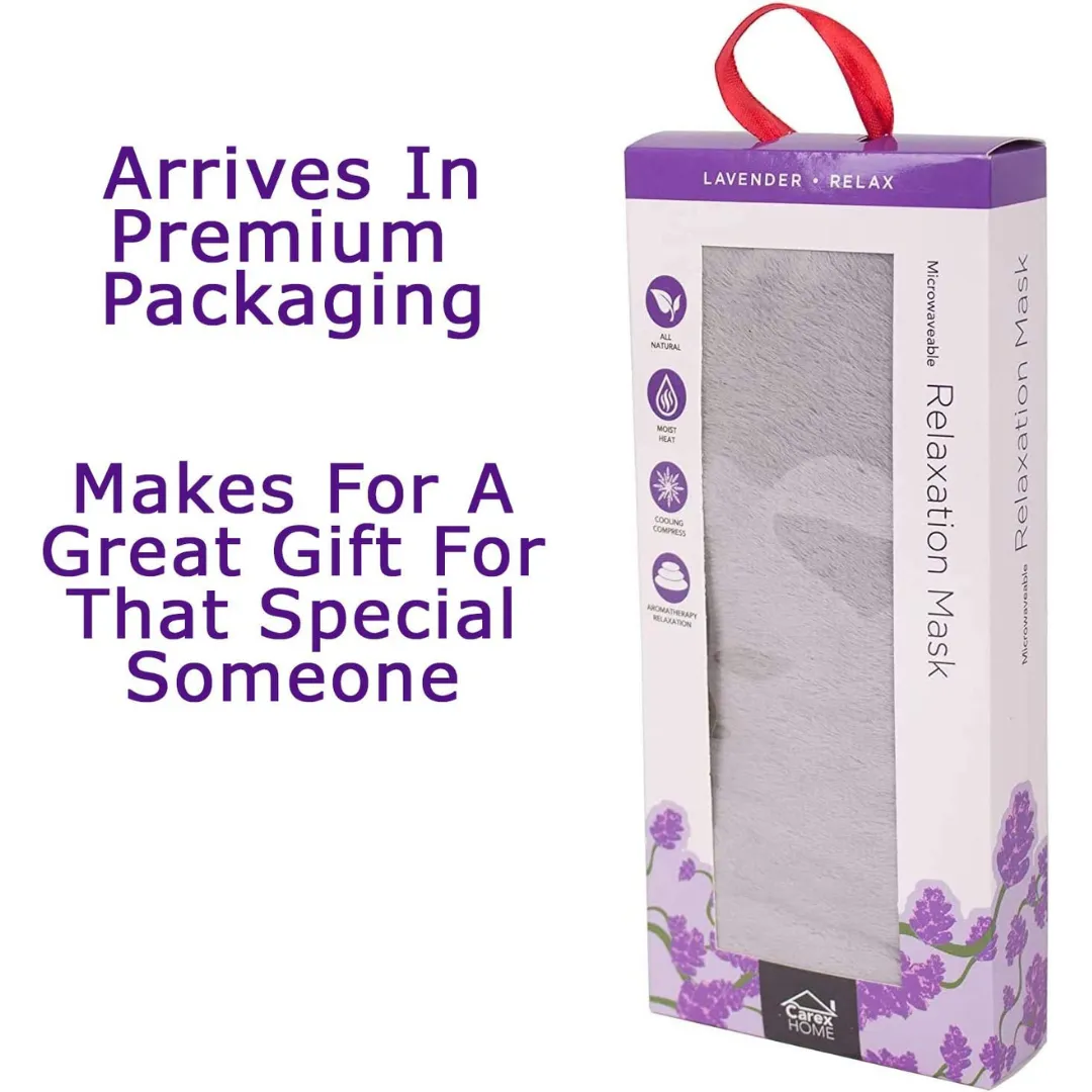 Bed Buddy Lavender Aromatherapy Eye Mask for Headache Relief