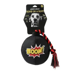 Bomb On A Rope Pet Toy - 45cm x 20cm x 20cm