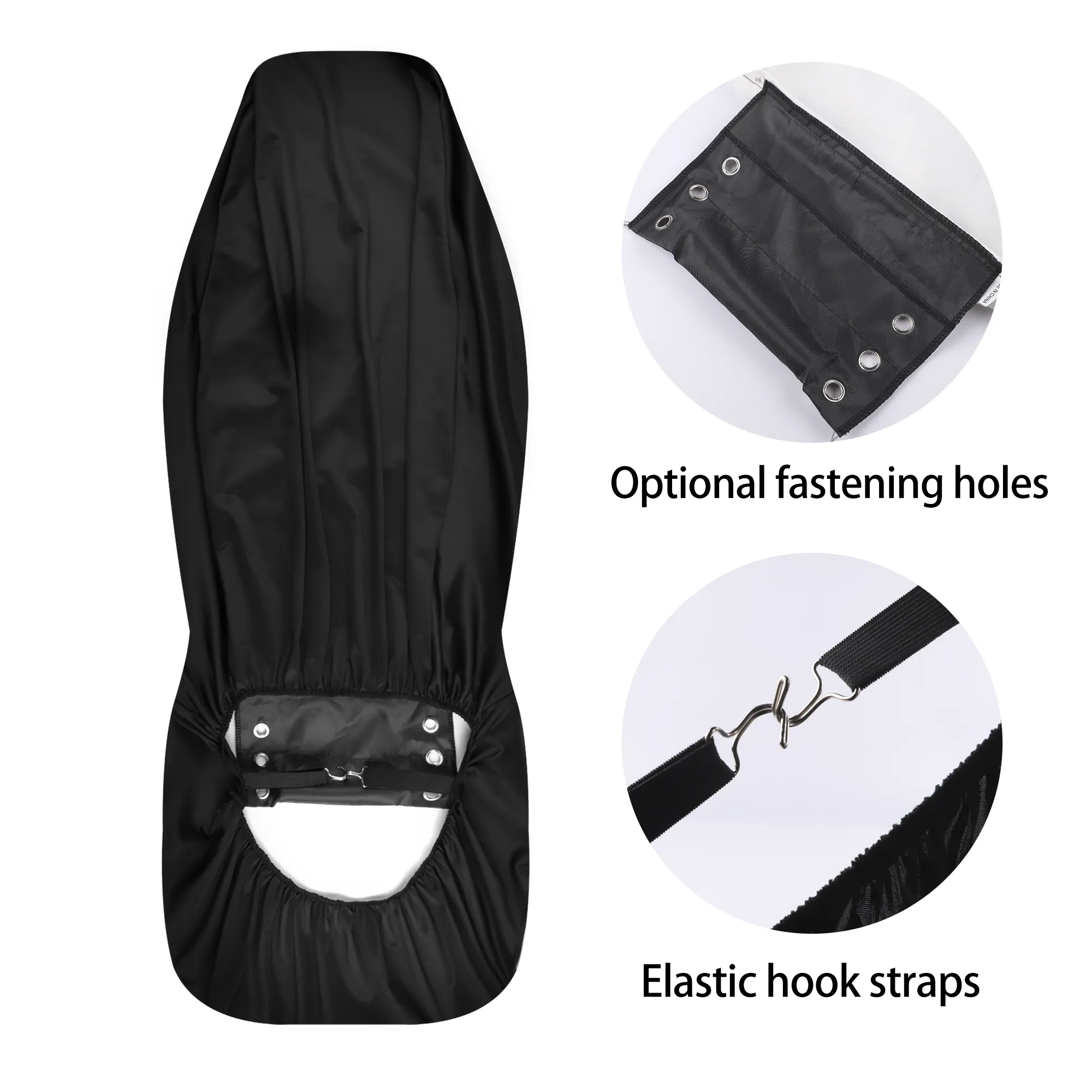 Checkered Front and Back Car Seat Covers Full Set (3 pcs), Black White Check Auto Front Dog Pet Vehicle SUV Universal Protector Men Women