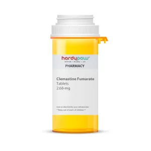 Clemastine Fumarate Tablets - Antihistamine for Dogs & Cats, 2.68mg