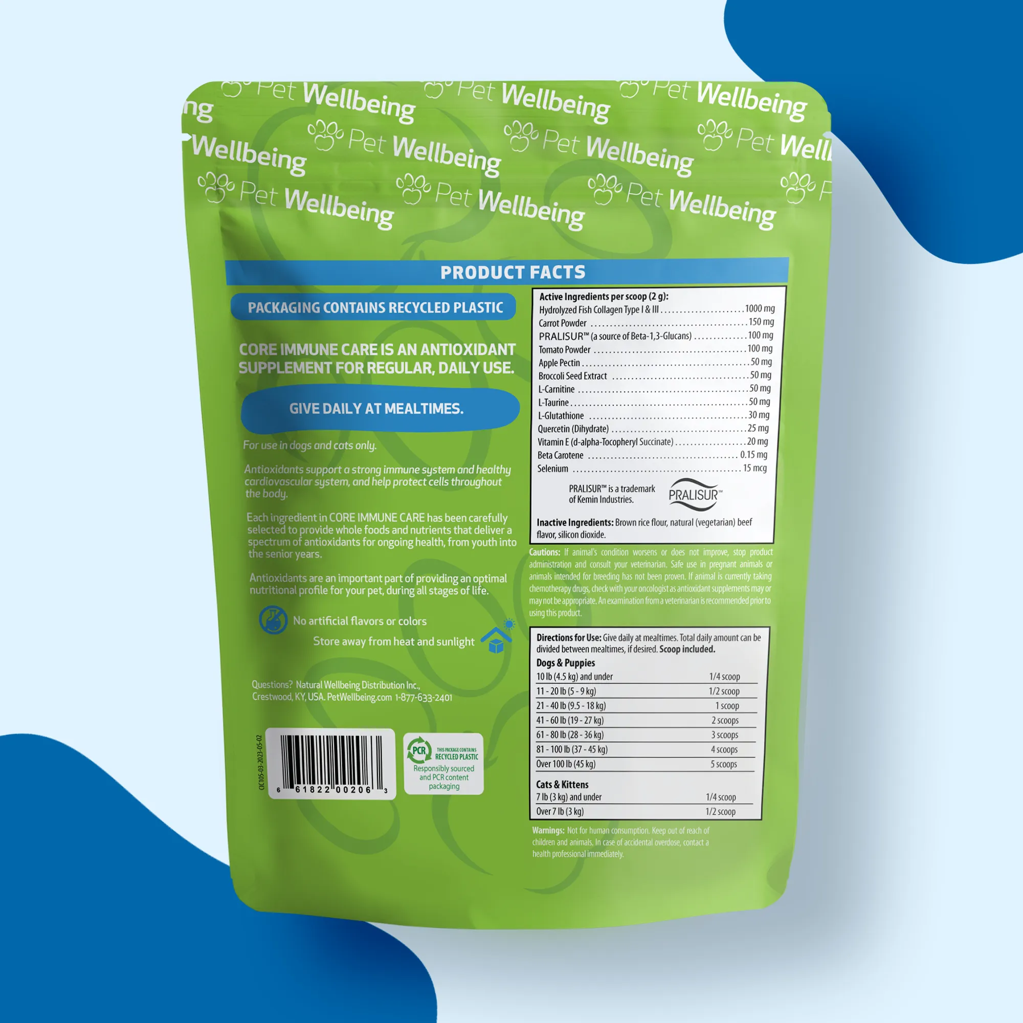 CORE IMMUNE CARE - Daily Antioxidant Support for Dogs & Cats