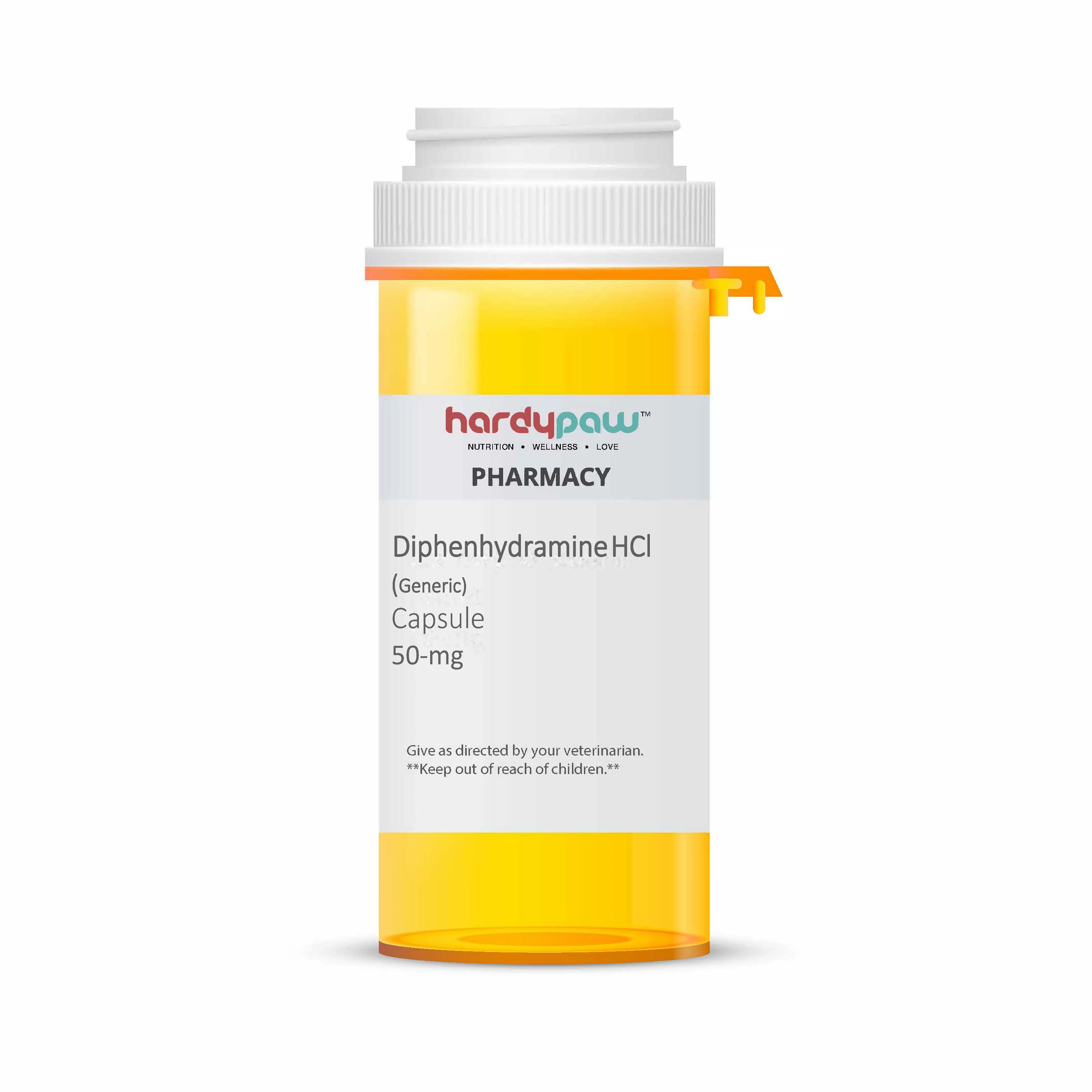 Diphenhydramine HCI Capsules for Seasonal Allergies, 50mg