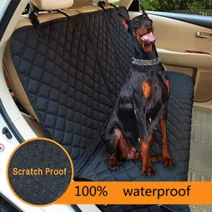 Dog Car Back Seat Cover Mat Carrier
