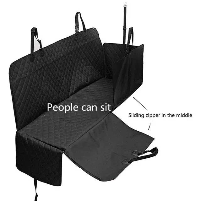 Dog Car Back Seat Cover Mat Carrier