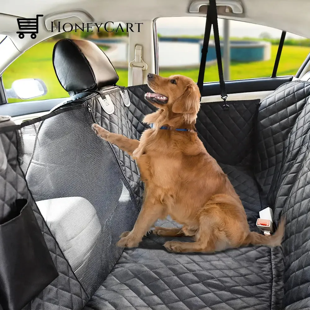 Dog Floor Hammock For Crew Cab Trucks With Fold Up Seats