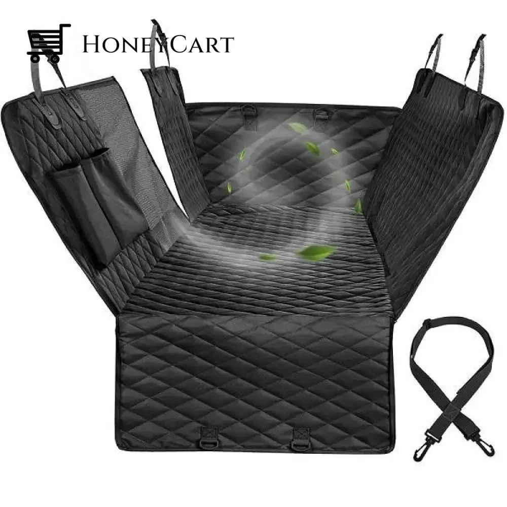 Dog Floor Hammock For Crew Cab Trucks With Fold Up Seats