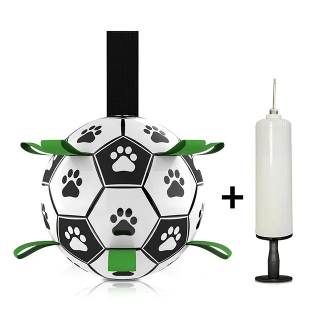 Dog soccer ball