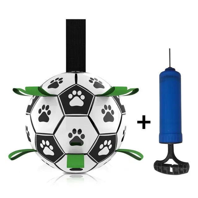 Dog soccer ball