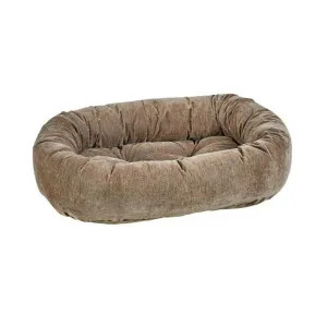Donut Bed Bark Microvelvet Pet Bed