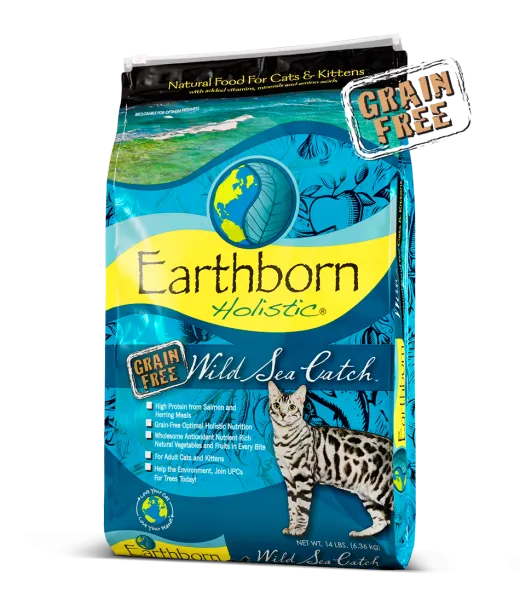 Earthborn Holistic® Wild Sea Catch™ Grain-Free Cat Food Multi Sizes