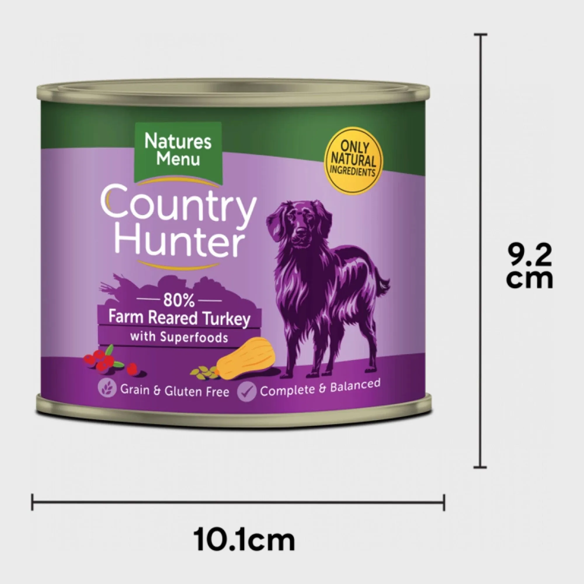 FARM REARED TURKEY WITH SUPERFOODS CANS 600g