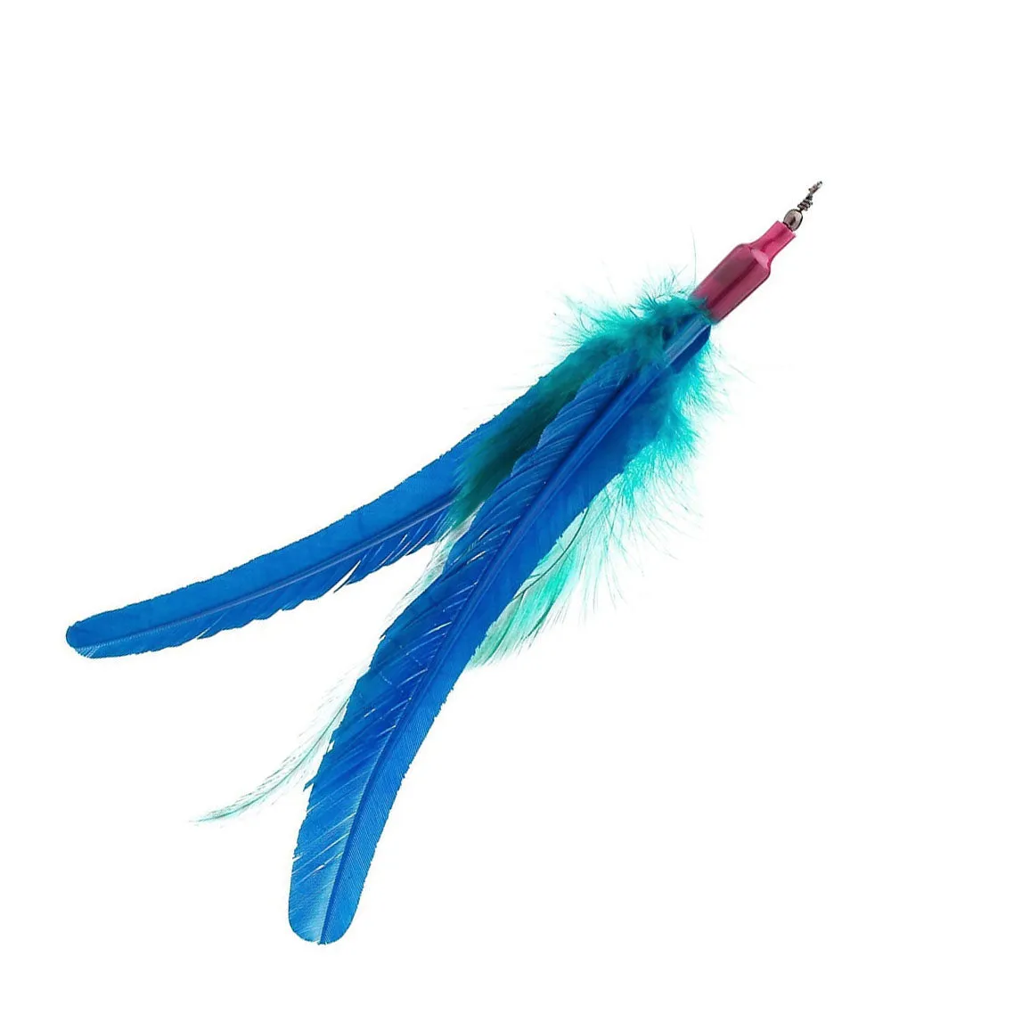 Go Cat Feather Starter Pack - Cat Wand and 5 Feather Attachments