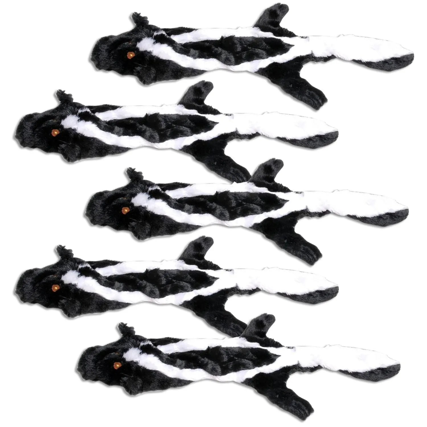 Jeffers Thinnies Unstuffed Dog Toys w/ Rope (Squeaker-Free), 21"