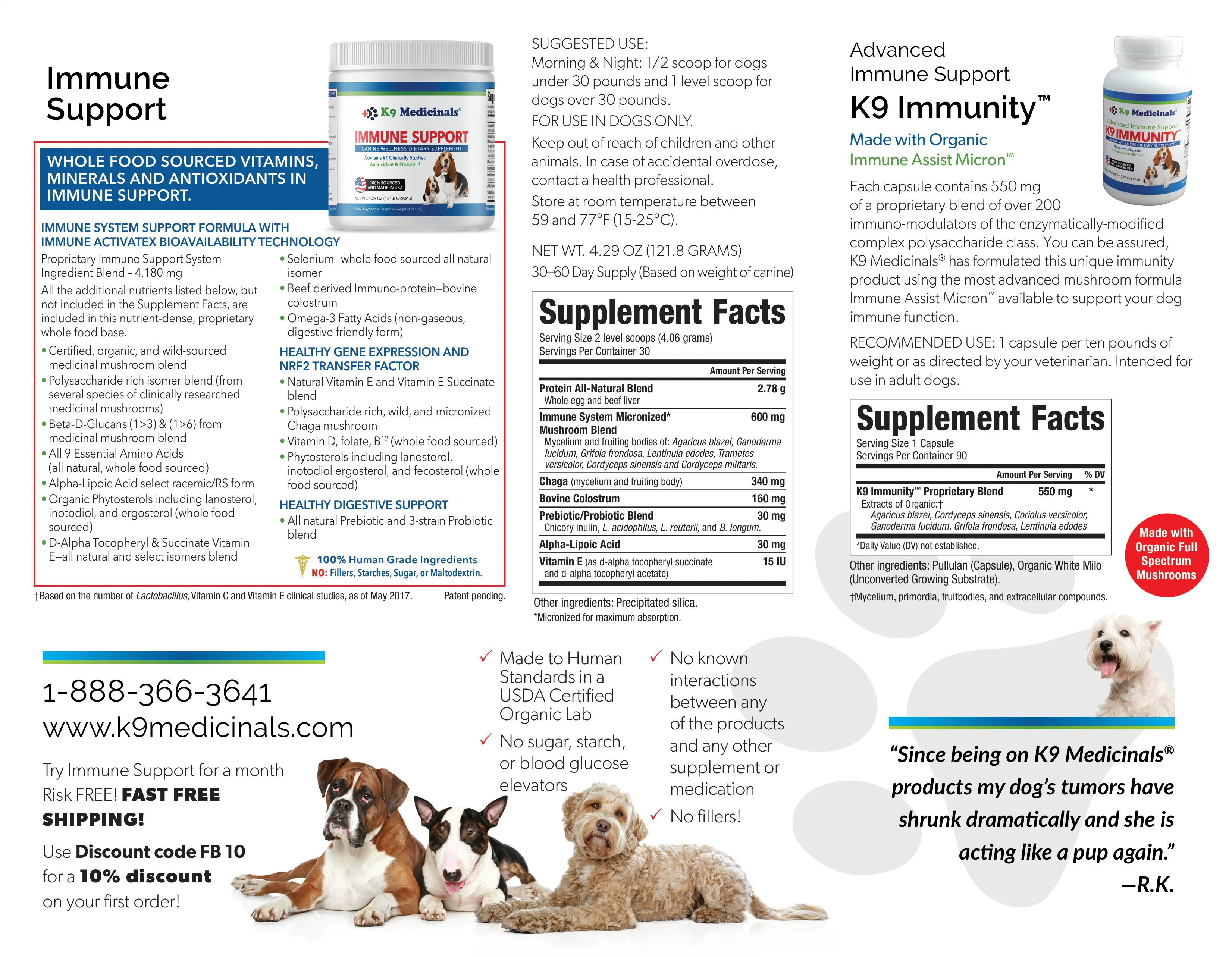 K9 Medicinals® Immune Support
