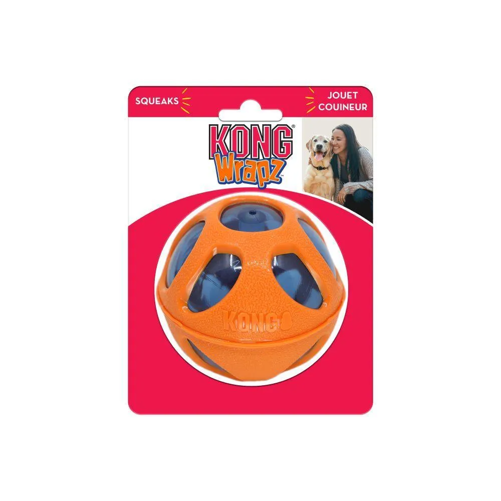 Kong Wrapz Dog Toy Ball