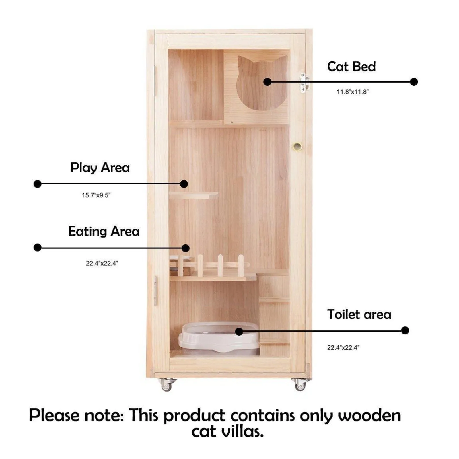 Laifug Indoor Medium Cat House
