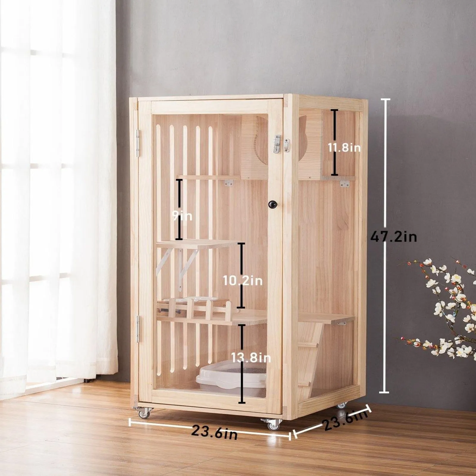 Laifug Indoor Medium Cat House