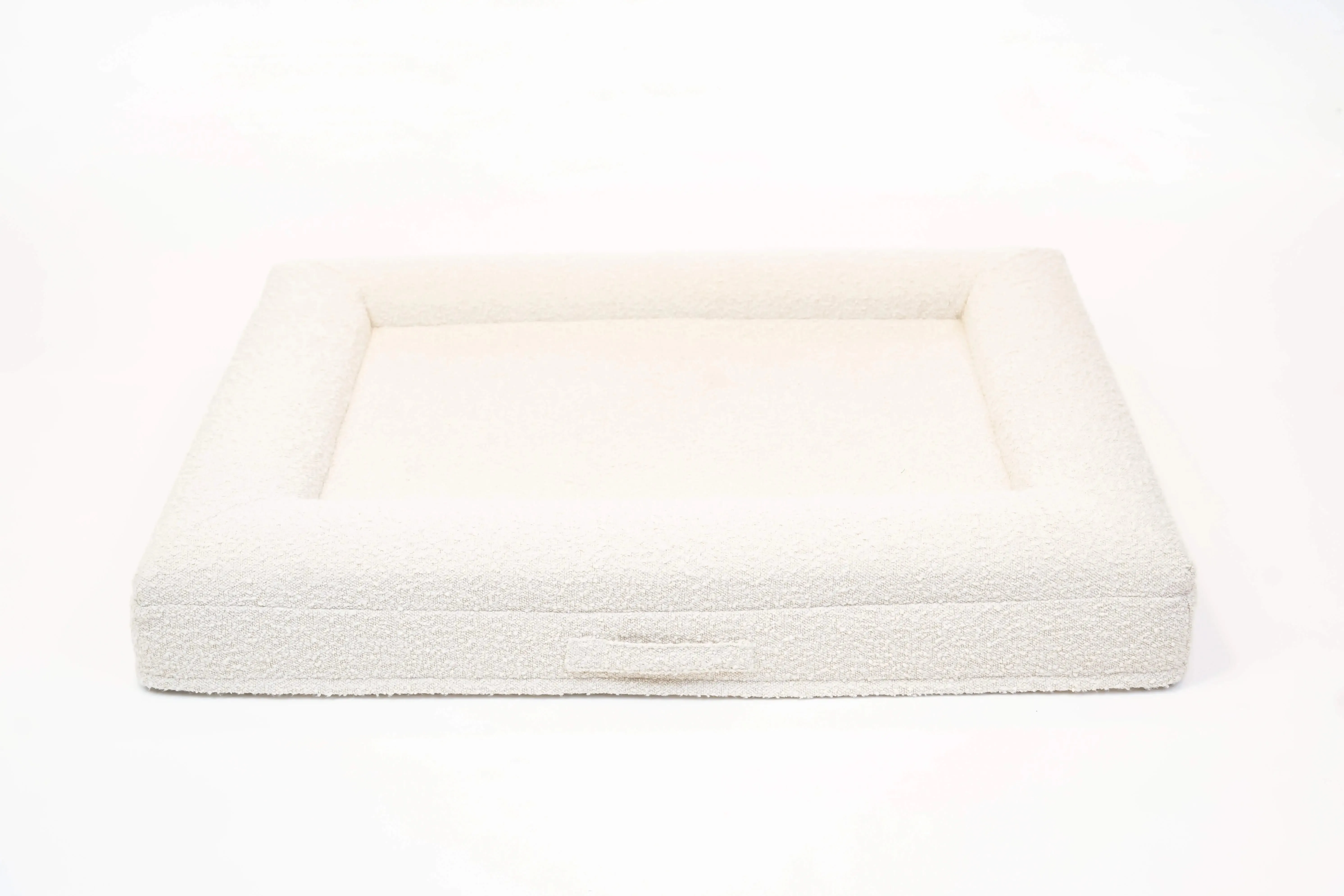 Large Luxury Bouclé Orthopedic Bluewater Dog Bed (Cloud)