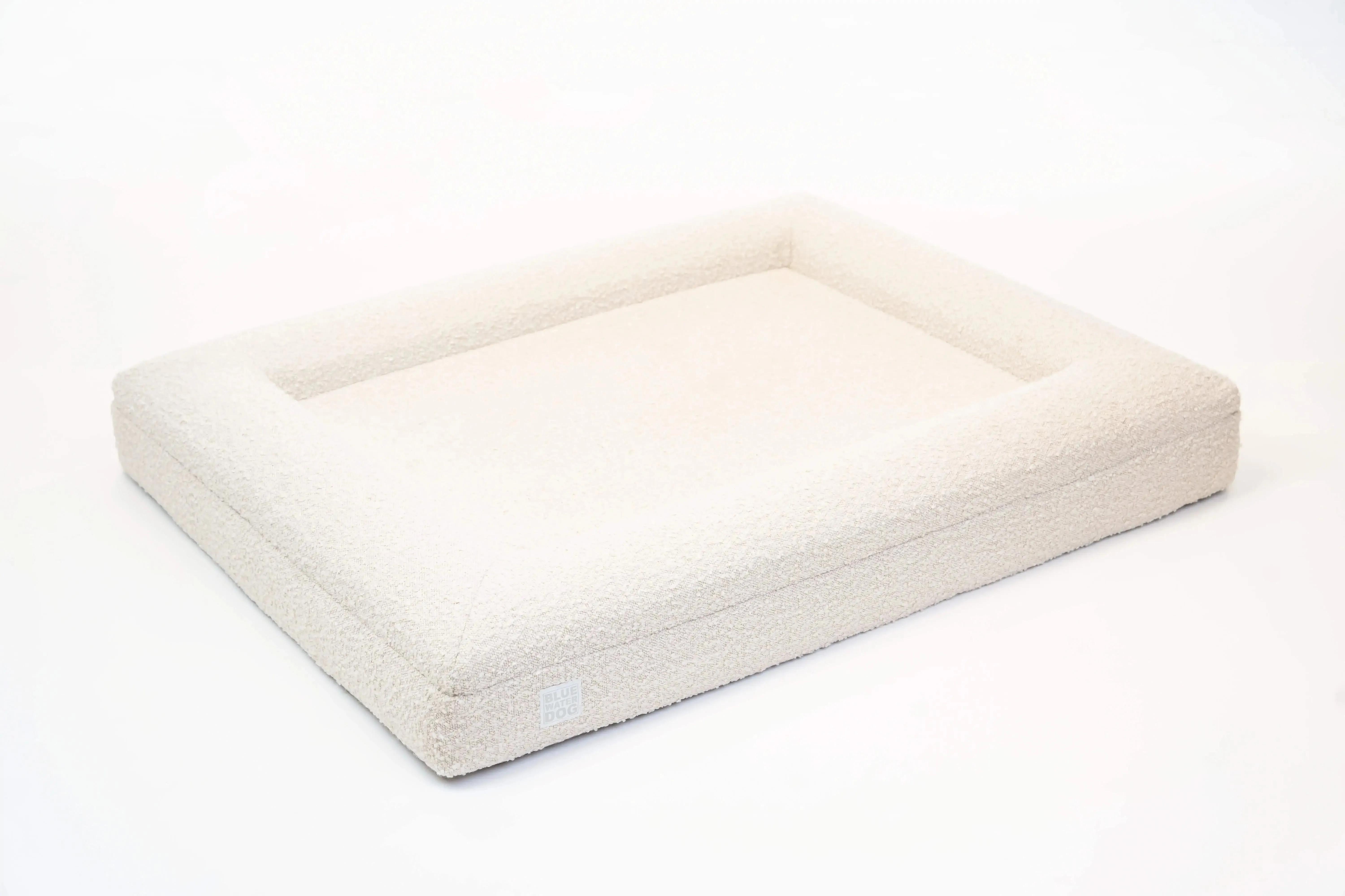 Large Luxury Bouclé Orthopedic Bluewater Dog Bed (Cloud)
