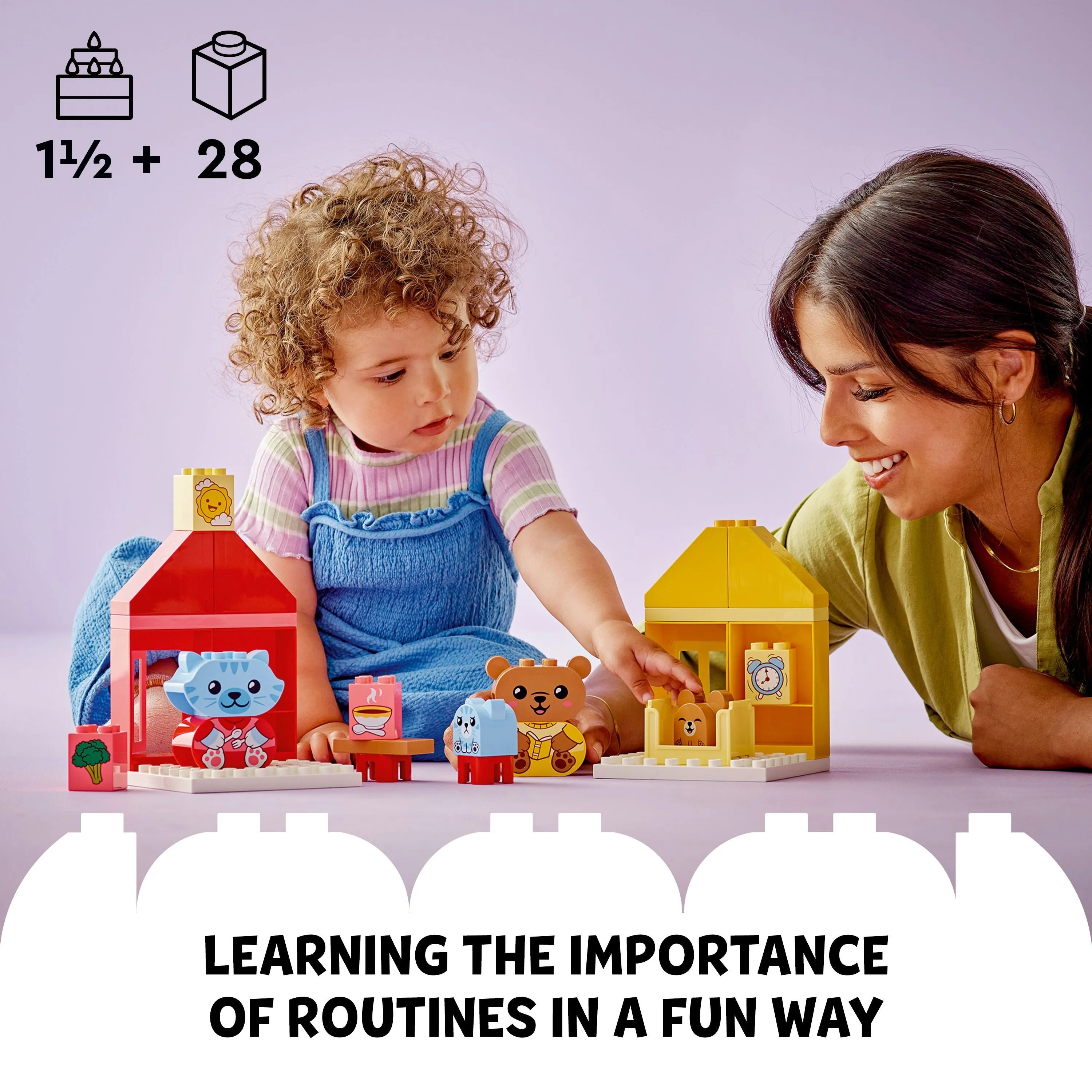LEGO 10414 Duplo Daily Routines Eating And Bedtime