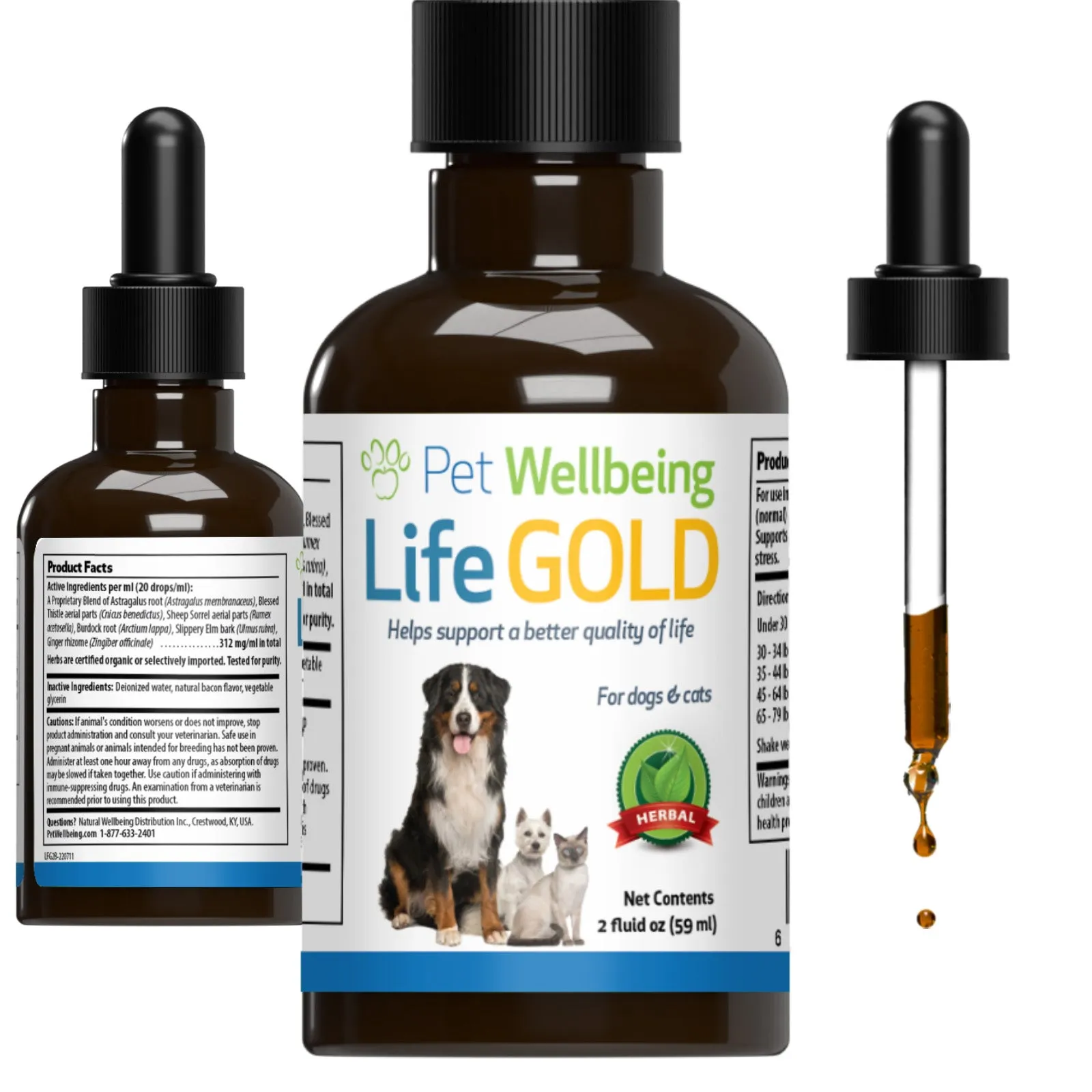 Life Gold - Immune, Antioxidant, and Detoxification Support for Cats