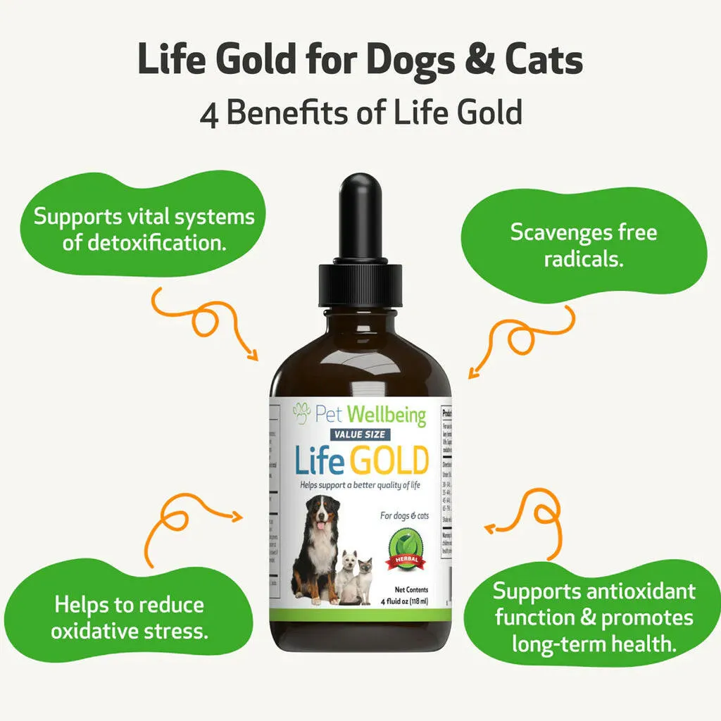 Life Gold - Trusted Care for Dog Cancer (4 oz)