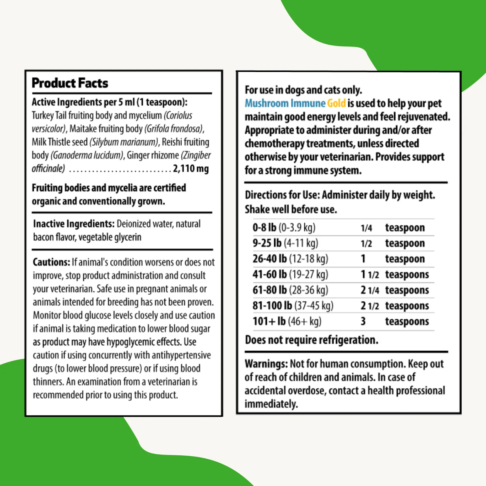 Mushroom Immune Gold - Holistic Immune Support for Dogs