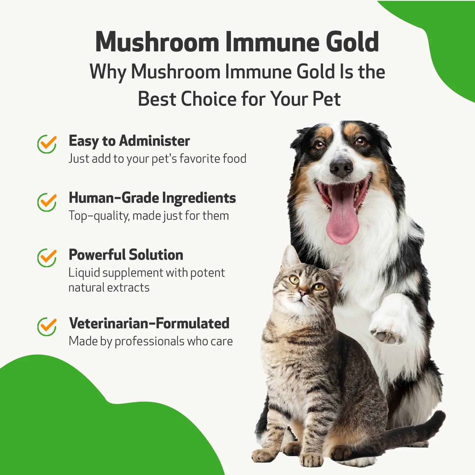 Mushroom Immune Gold - Holistic Immune Support for Dogs