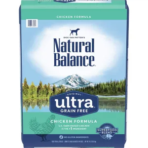 Natural Balance Original Ultra Grain-Free Chicken Formula Dry Dog Food 24lb
