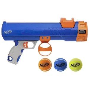Nerf 12" Blaster & Squeak Tennis Ball Dog Toy 3pk
