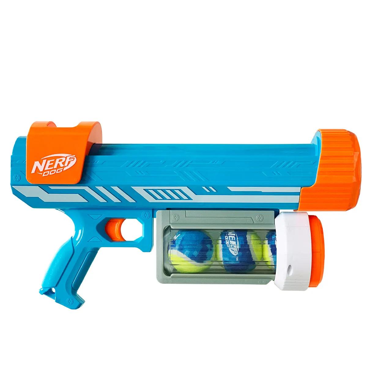 Nerf Ultra Blaster with 2.5in Ultra Tough Rubber Camo Tennis Ball 3 Pack Dog Toy