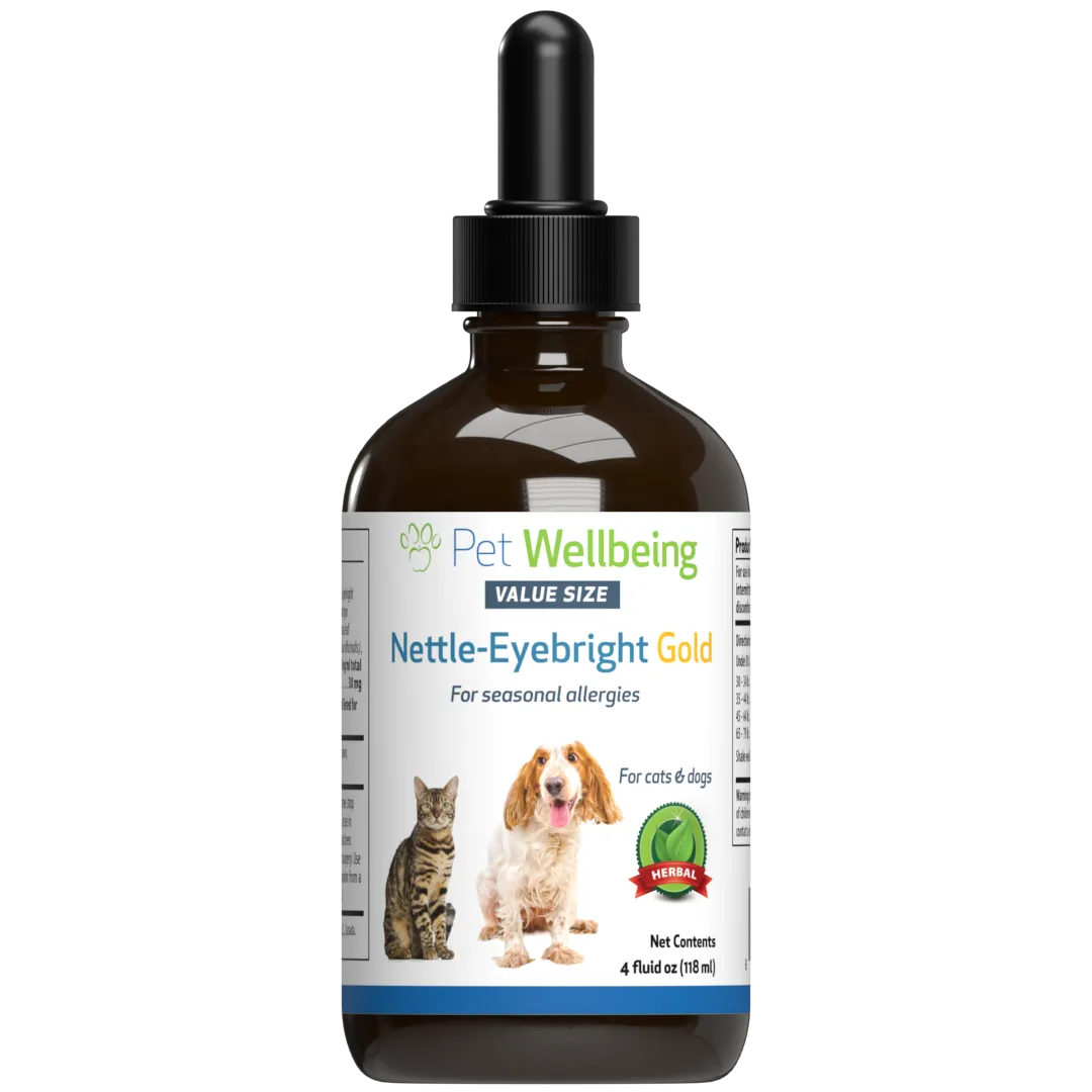 Nettle-Eyebright Gold for Cats with Allergies