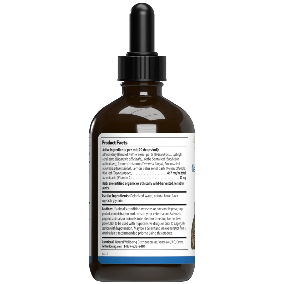 Nettle-Eyebright Gold for Cats with Allergies