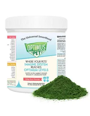 Optimus Pet Revolutionary Powder Pet Supplement 500g