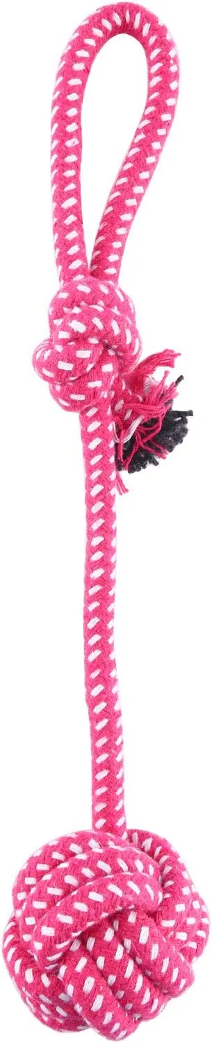 Pet Cotton Rope Toy - Pink