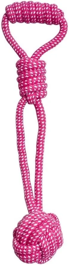 Pet Cotton Rope Toy - Pink