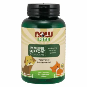 Pets Immune Support 90 Tabs By Now Foods