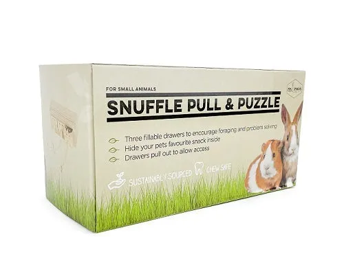 Pipsqueak Small Animal Snuffle Pull & Puzzle Toy