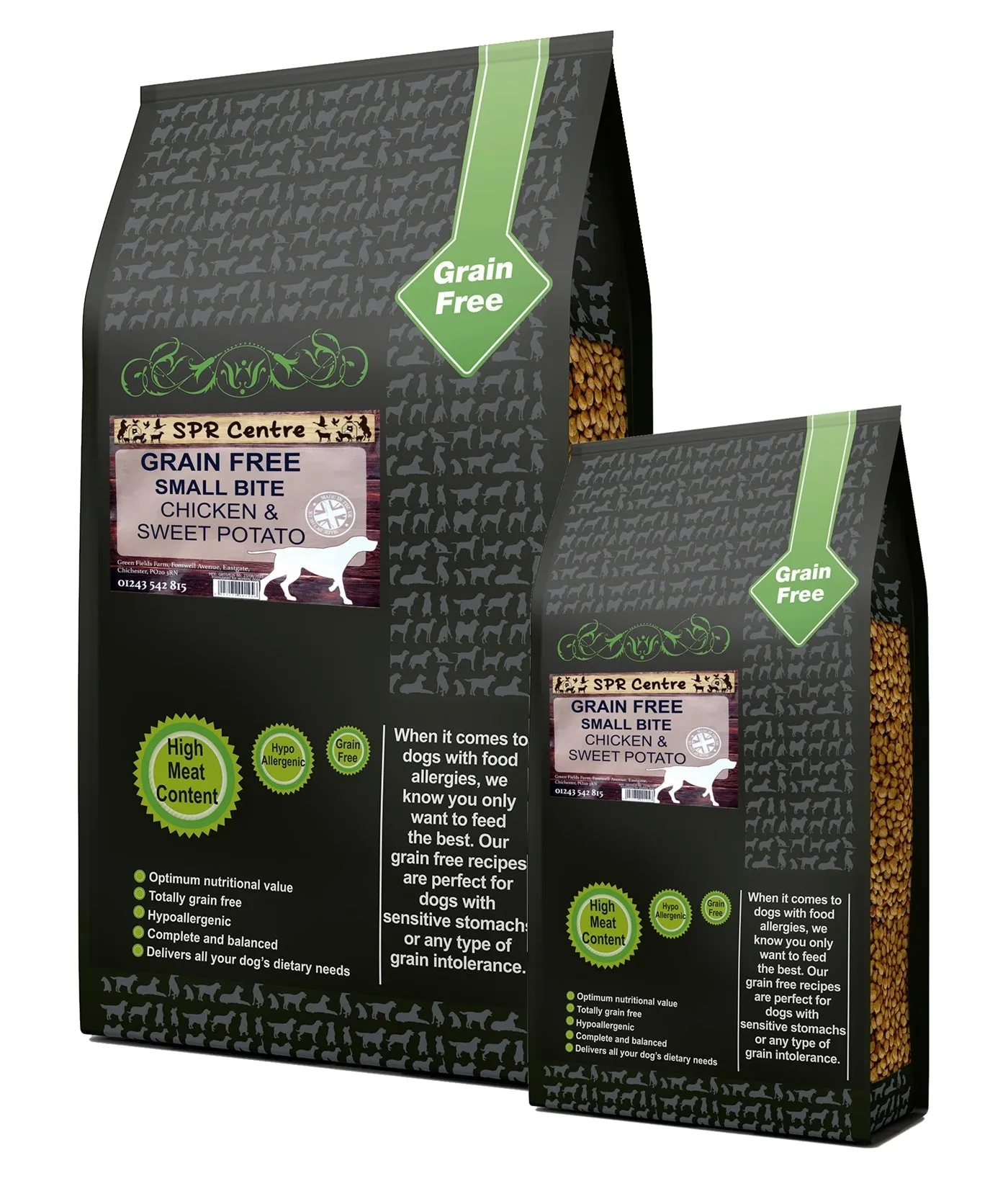 SPR - Grain Free Small Bite Chicken & Sweet Potato Dog Food