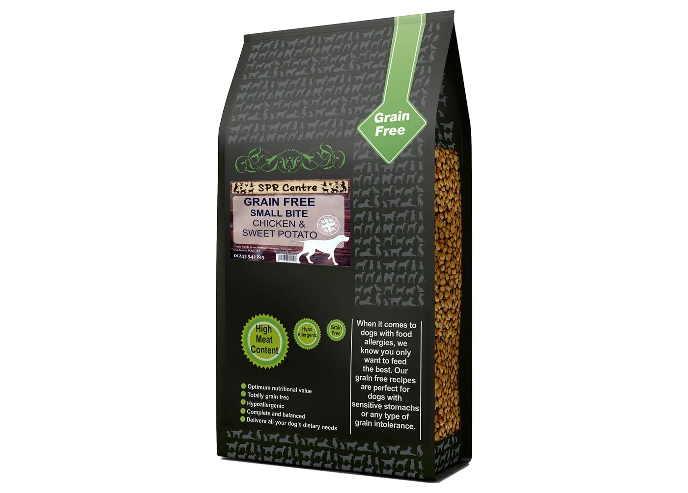 SPR - Grain Free Small Bite Chicken & Sweet Potato Dog Food