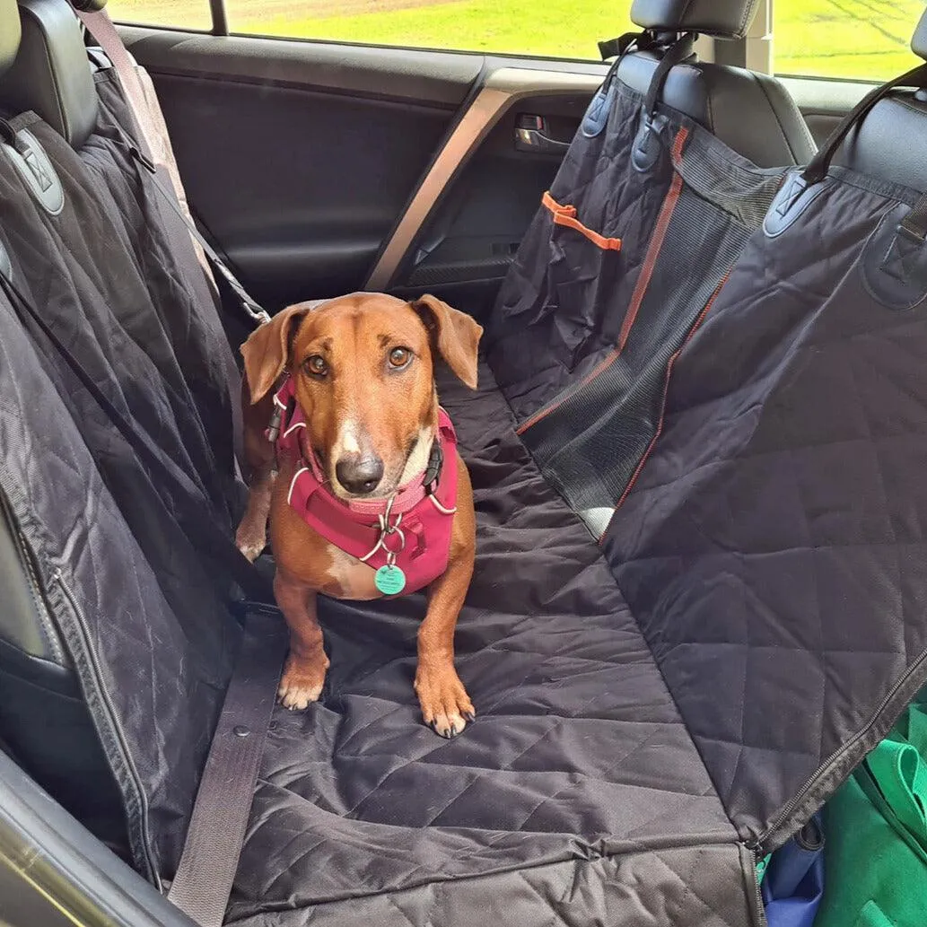 Ultimate Dog Car Hammock and Seat Belt Adaptor - Seat Covers For Your Car