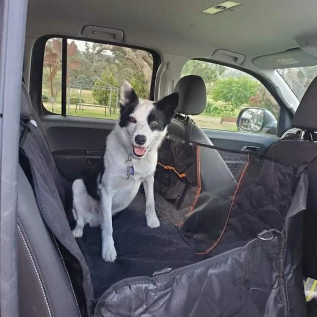Ultimate Dog Car Hammock and Seat Belt Adaptor - Seat Covers For Your Car