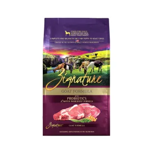 Zignature Grain Free Goat Dry Dog Food
